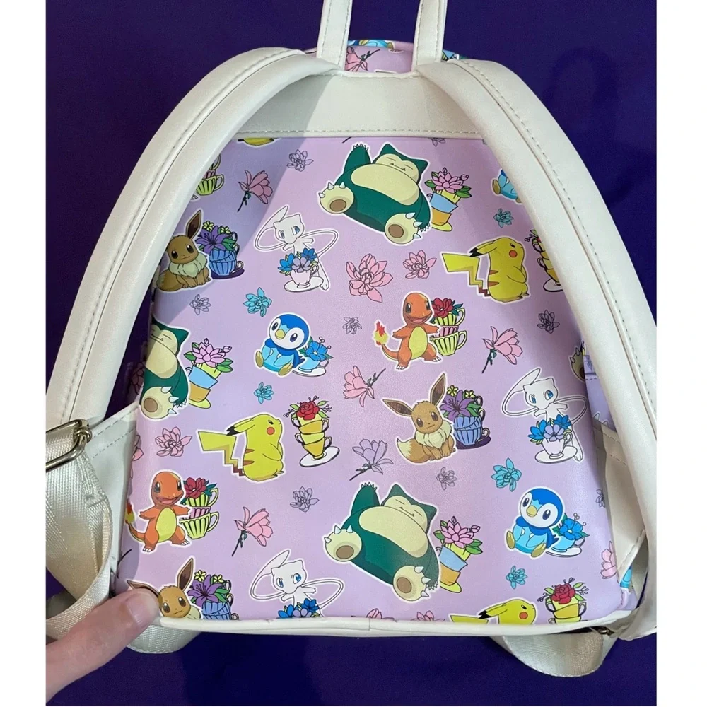 Loungefly Pokemon floral teacups party lavender mini backpack- 90s anime kawaii